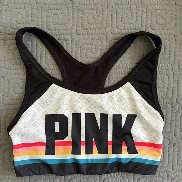 PINK Victoria's Secret Other - PINK Victoria's Secret Multicolor Sports Bra